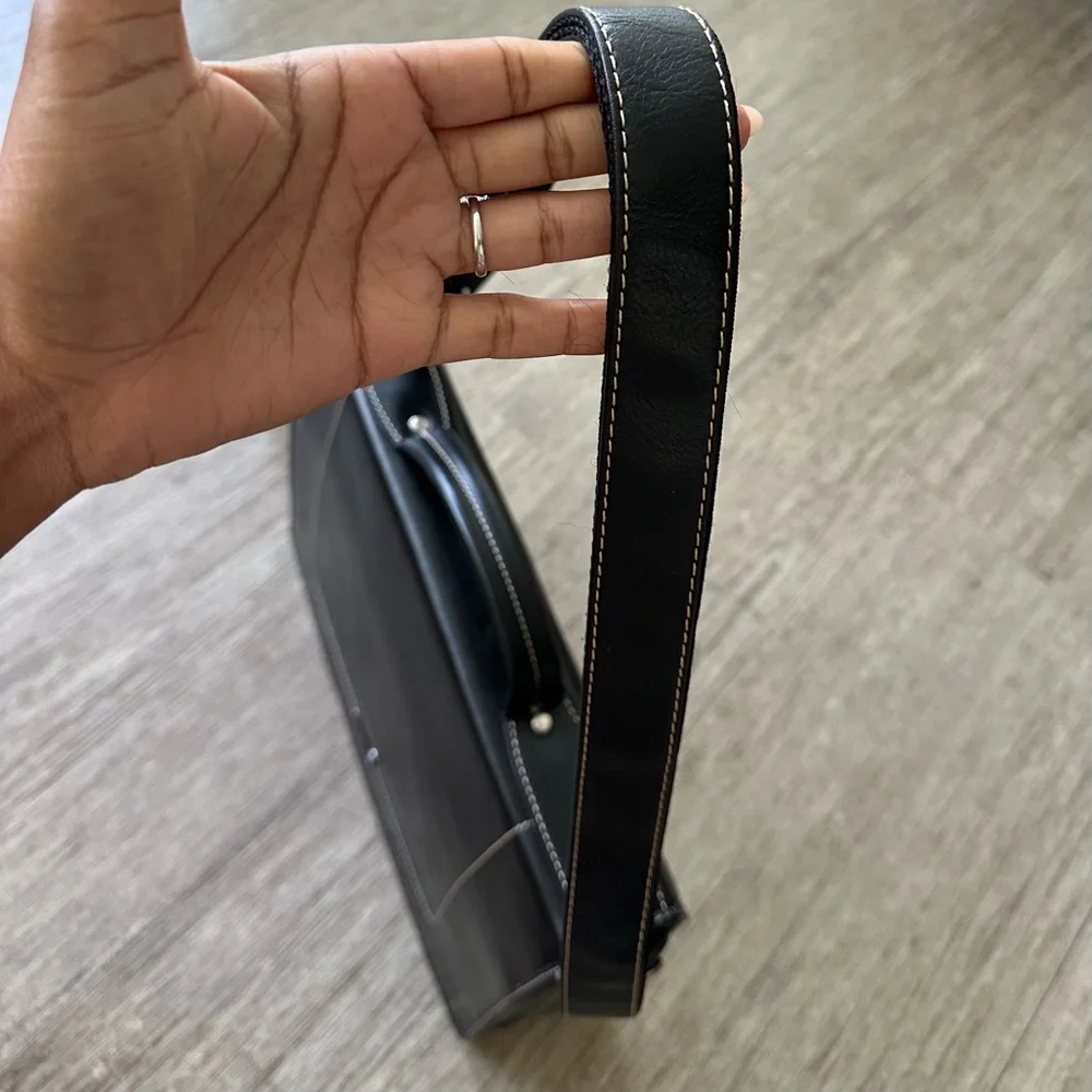 Montblanc Black Leather Briefcase